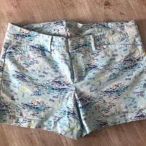 Old Navy island fun pixie shorts size 12